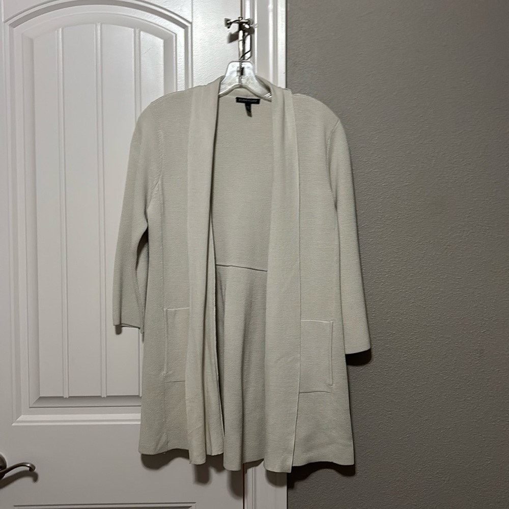 Eileen fisher cardigan coat